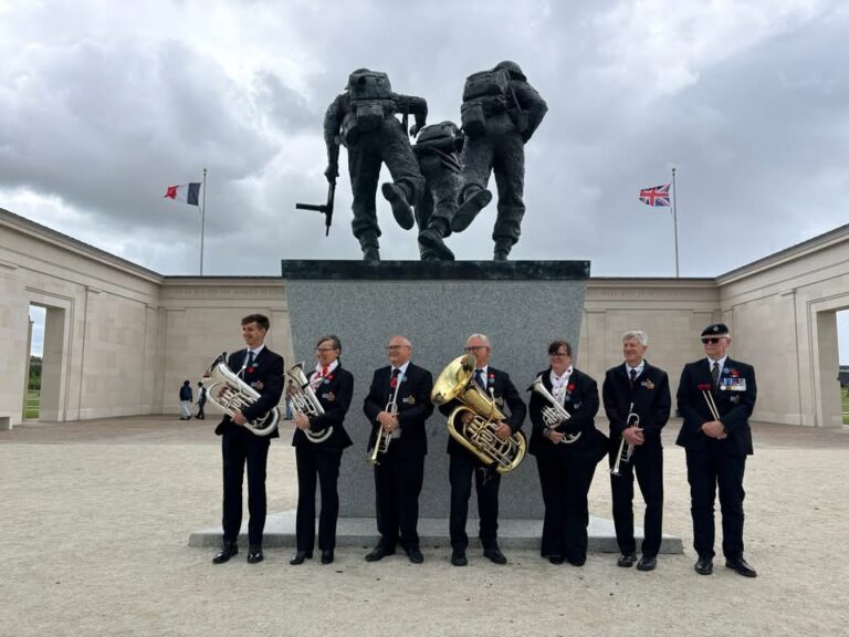 Shropshire Brass Ensemble Marks D-Day Anniversary in Normandy