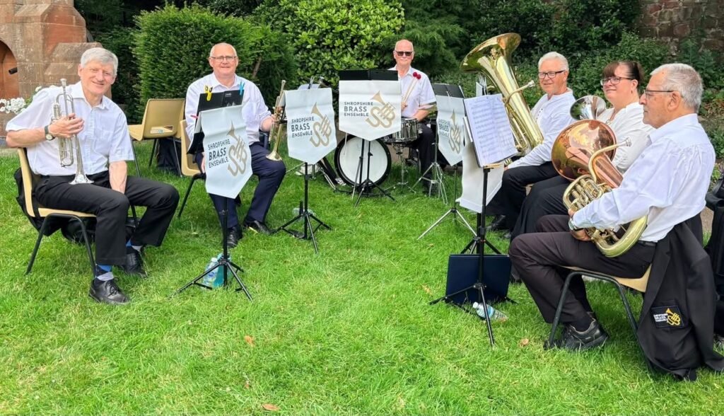 Shropshire Brass Ensemble Proud to Support Armed Forces Day at Shrewsbury Castle